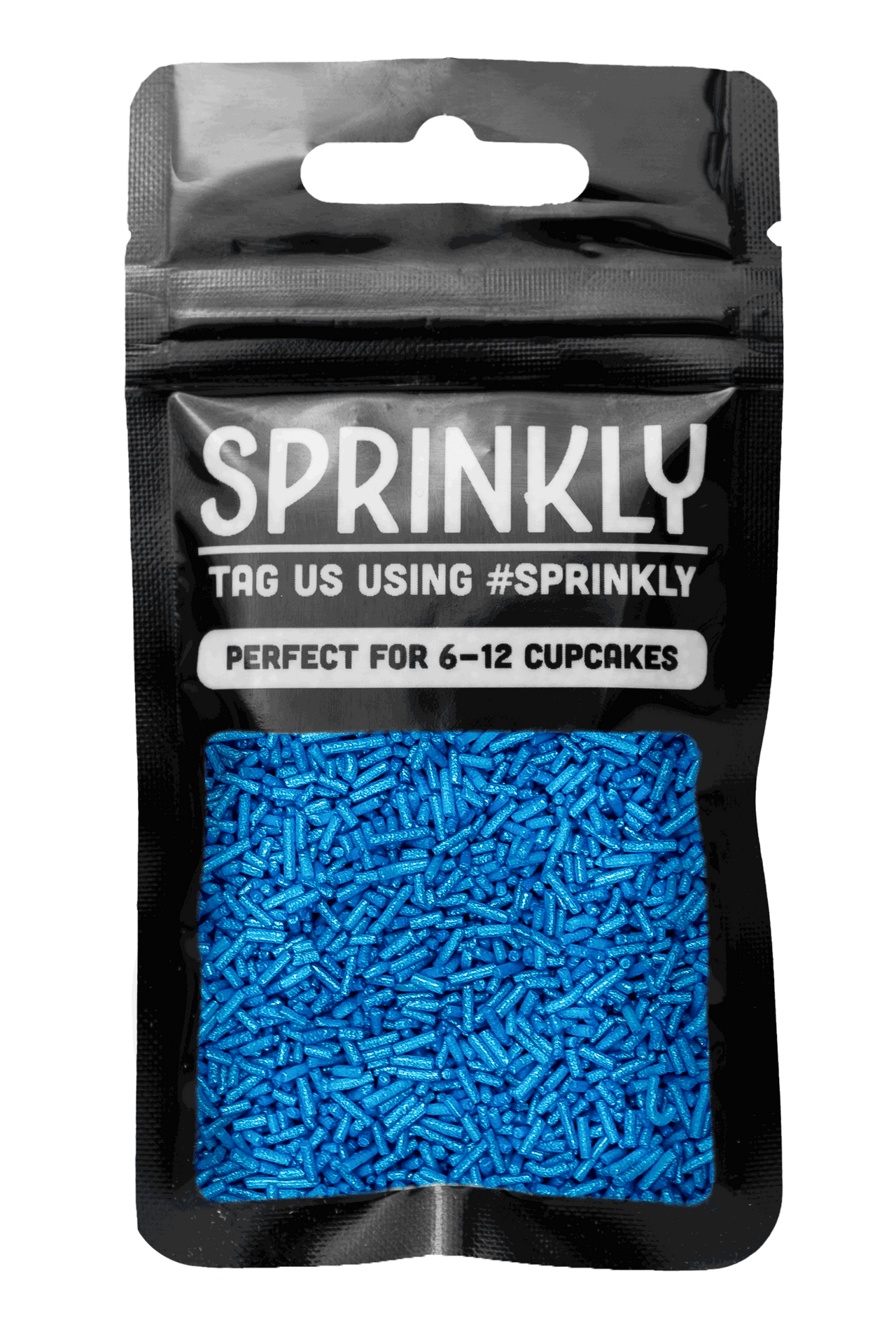Glimmer Strands - Blue (No E171) Sprinkles SPRINKLY