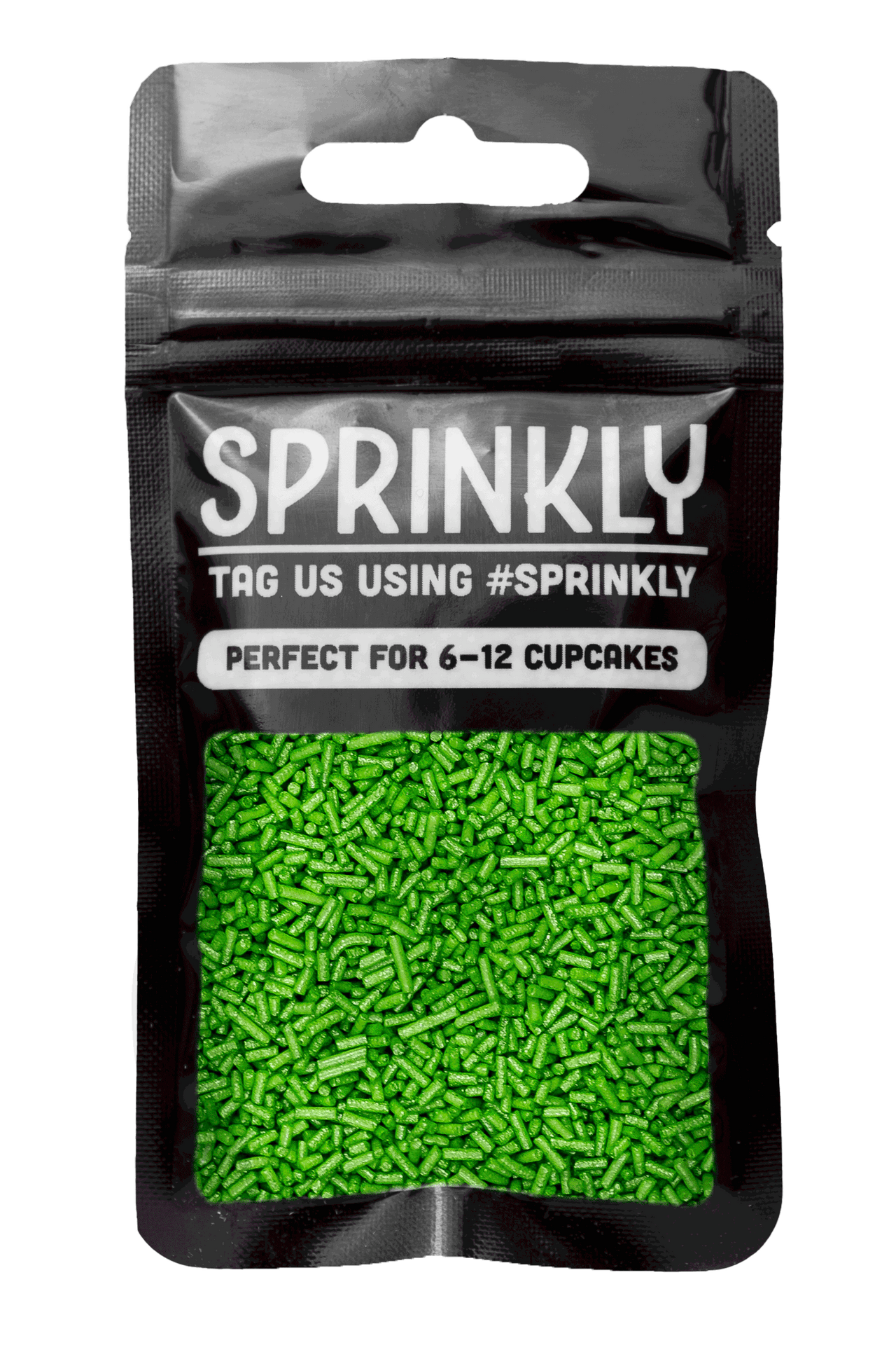 Glimmer Strands - Green (No E171) Sprinkles SPRINKLY