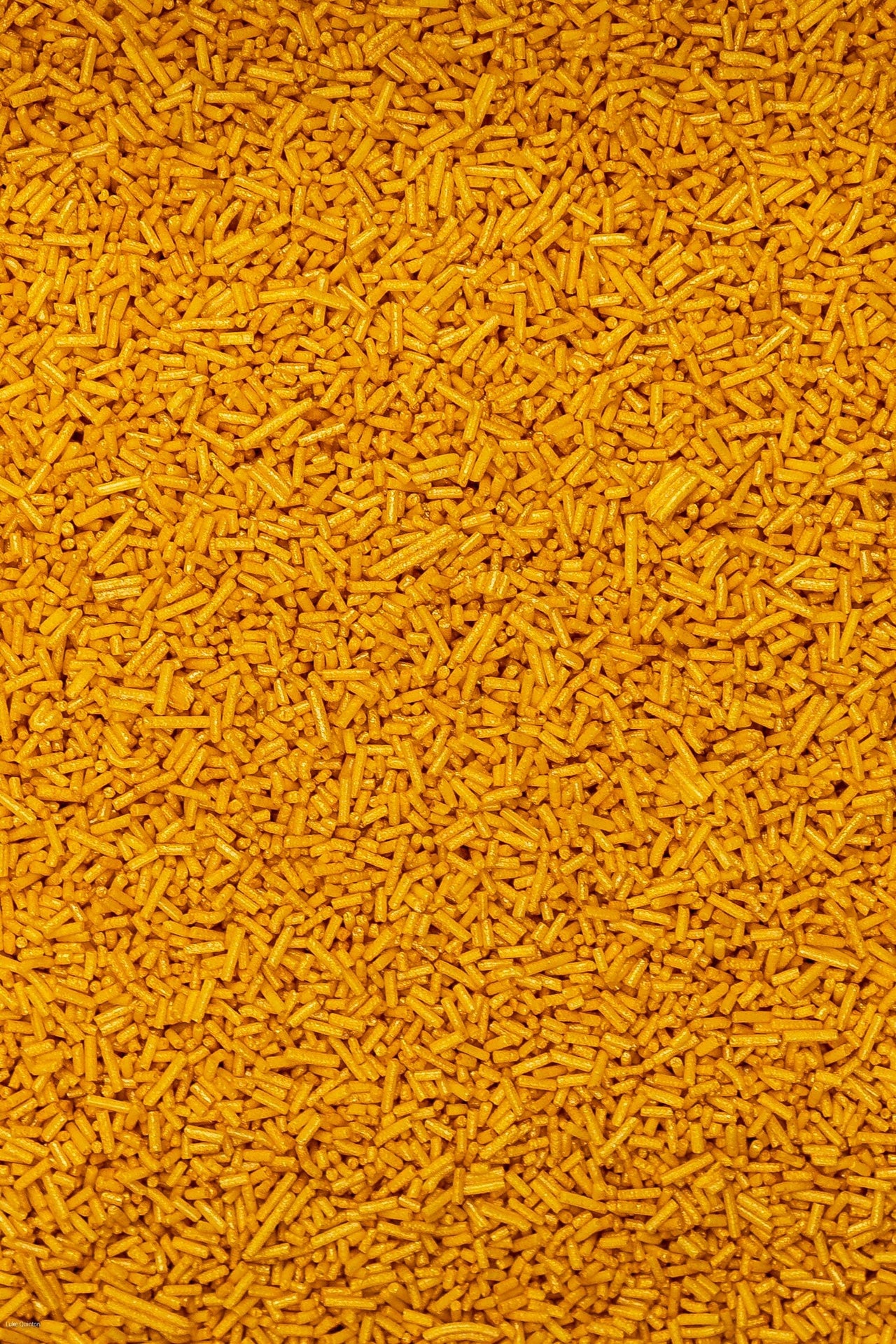 Glimmer Strands - Light Gold (No E171) Sprinkles SPRINKLY