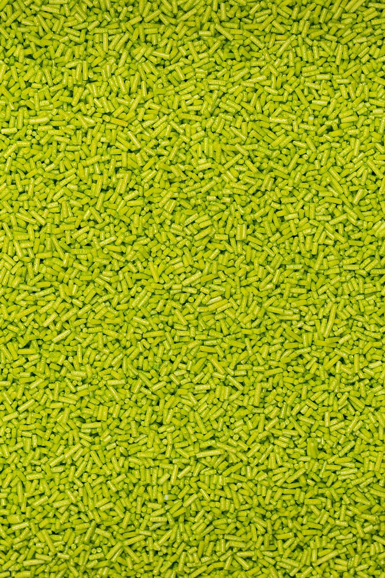 Glimmer Strands - Lime Green (No E171) Sprinkles SPRINKLY 