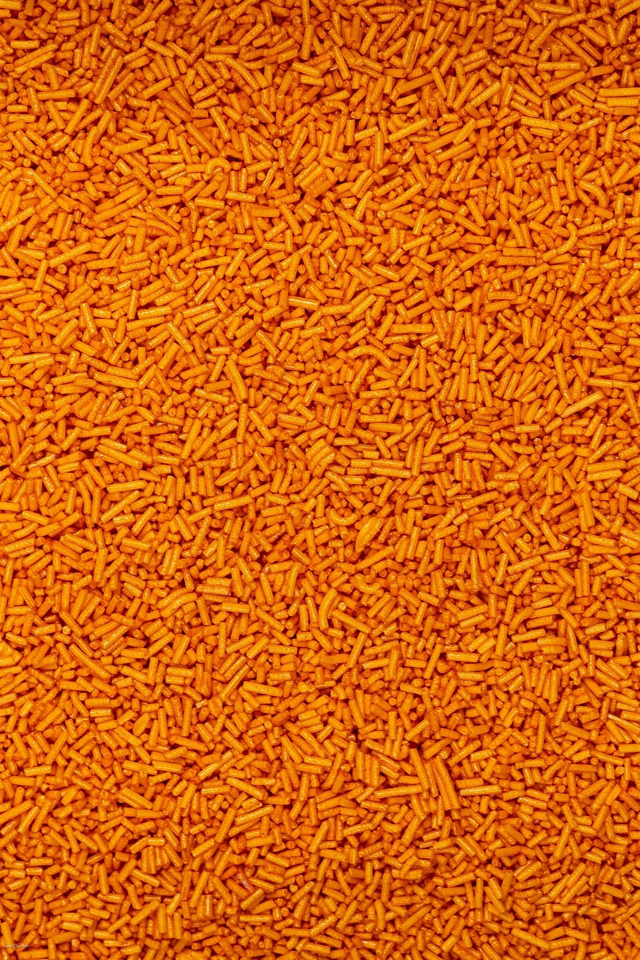 Glimmer Strands - Orange (No E171) Sprinkles SPRINKLY