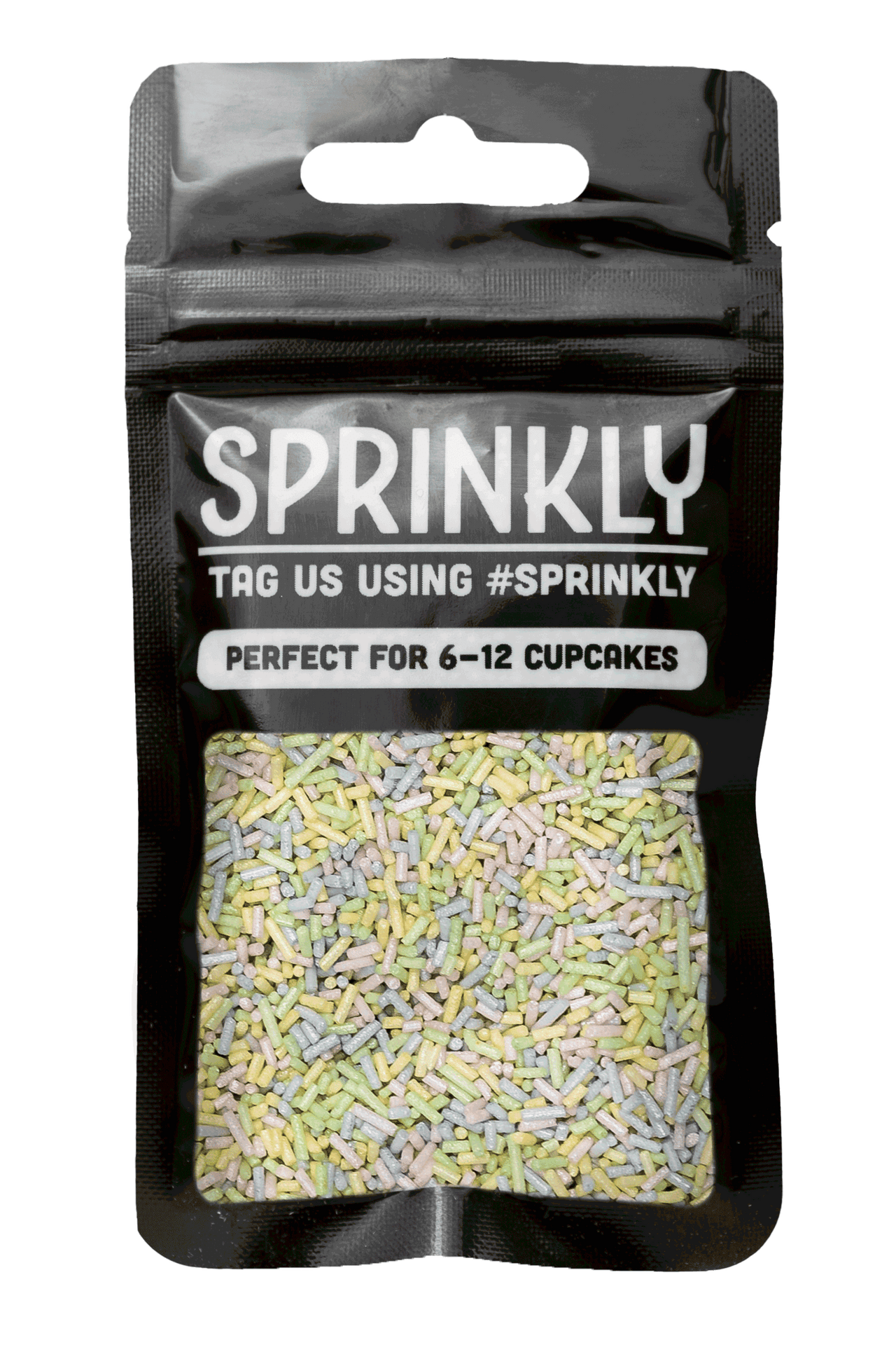 Glimmer Strands - Pastel Mix (No E171) Sprinkles SPRINKLY