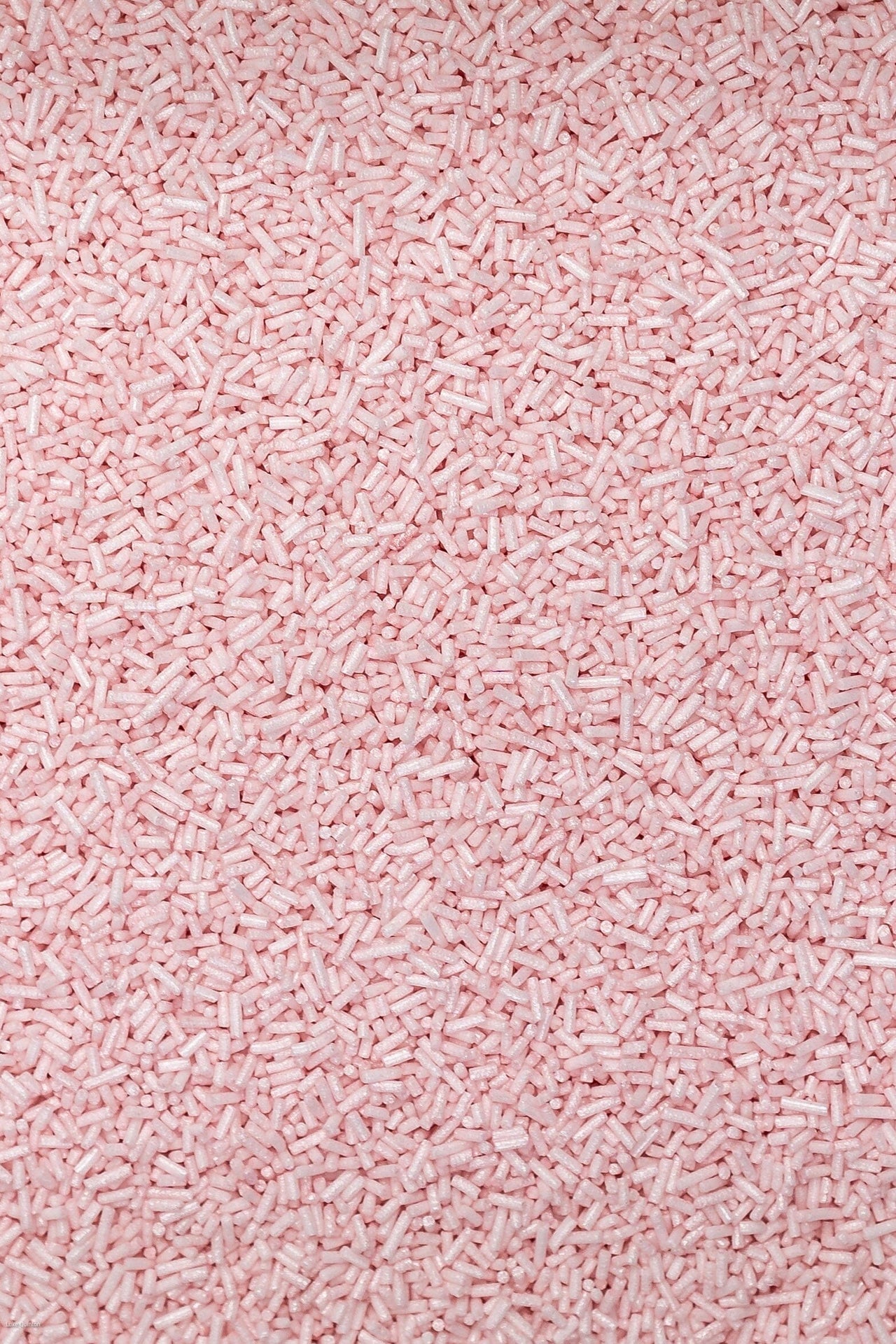 Glimmer Strands - Pastel Pink (No E171) Sprinkles SPRINKLY