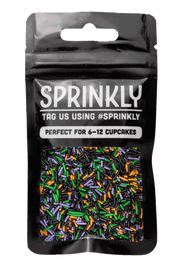 Matt Strands - Halloween Sprinkles Sprinkly 30g Sample Packet 