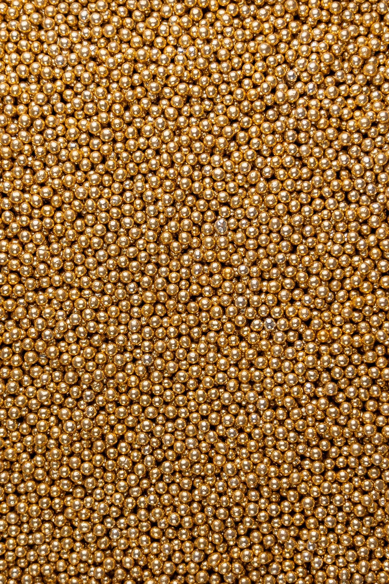 Metallic Pearls - Gold 4mm Sprinkles Sprinkly 