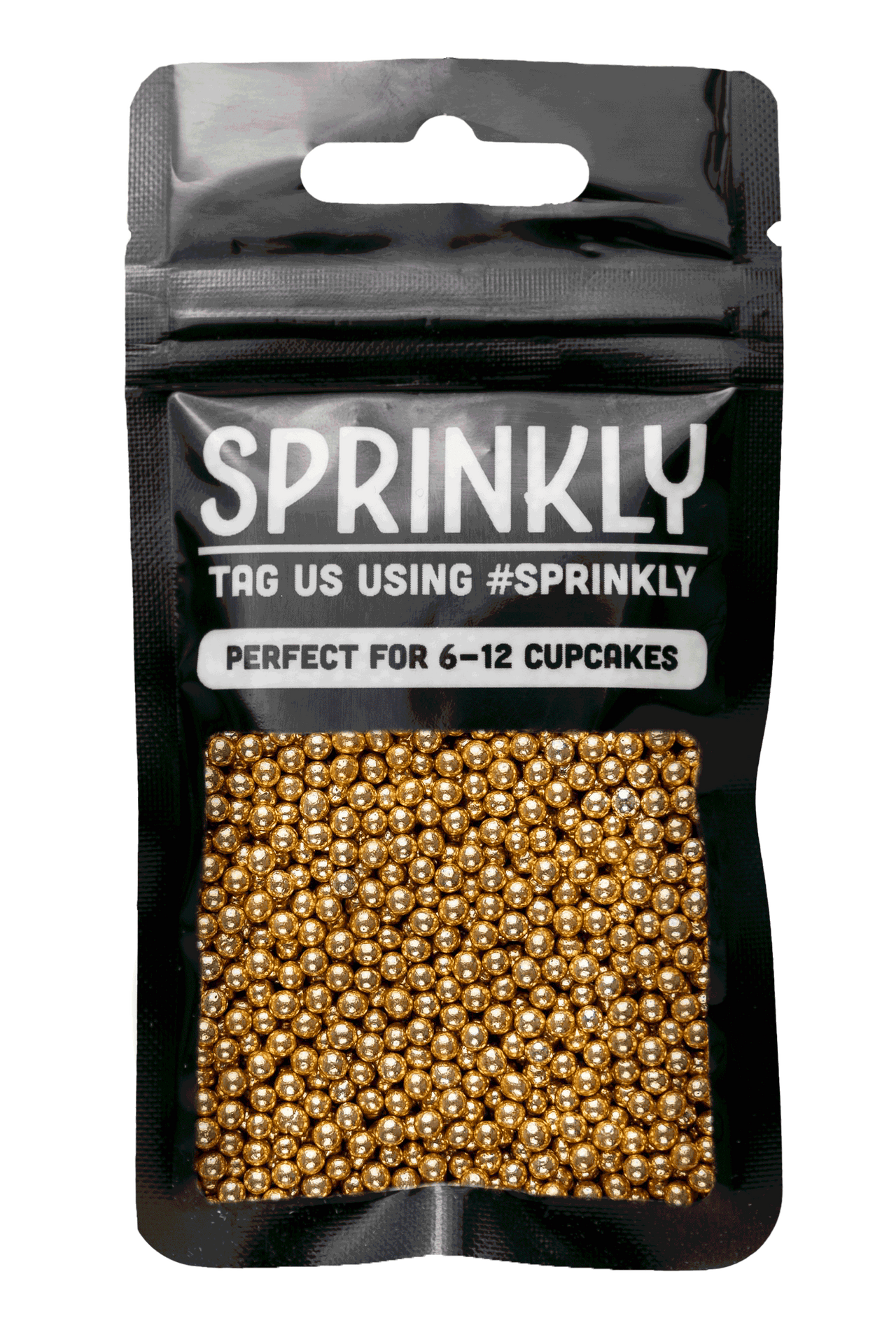 Metallic Pearls - Gold 4mm Sprinkles Sprinkly 