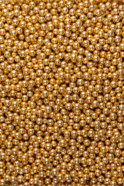 Metallic Pearls - Gold 6mm Sprinkles Sprinkly 