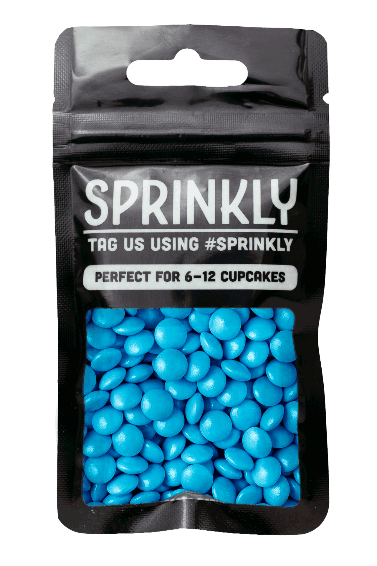 Mini Chocolate Beans - Baby Blue Sprinkles Sprinkly 30g Sample Packet 