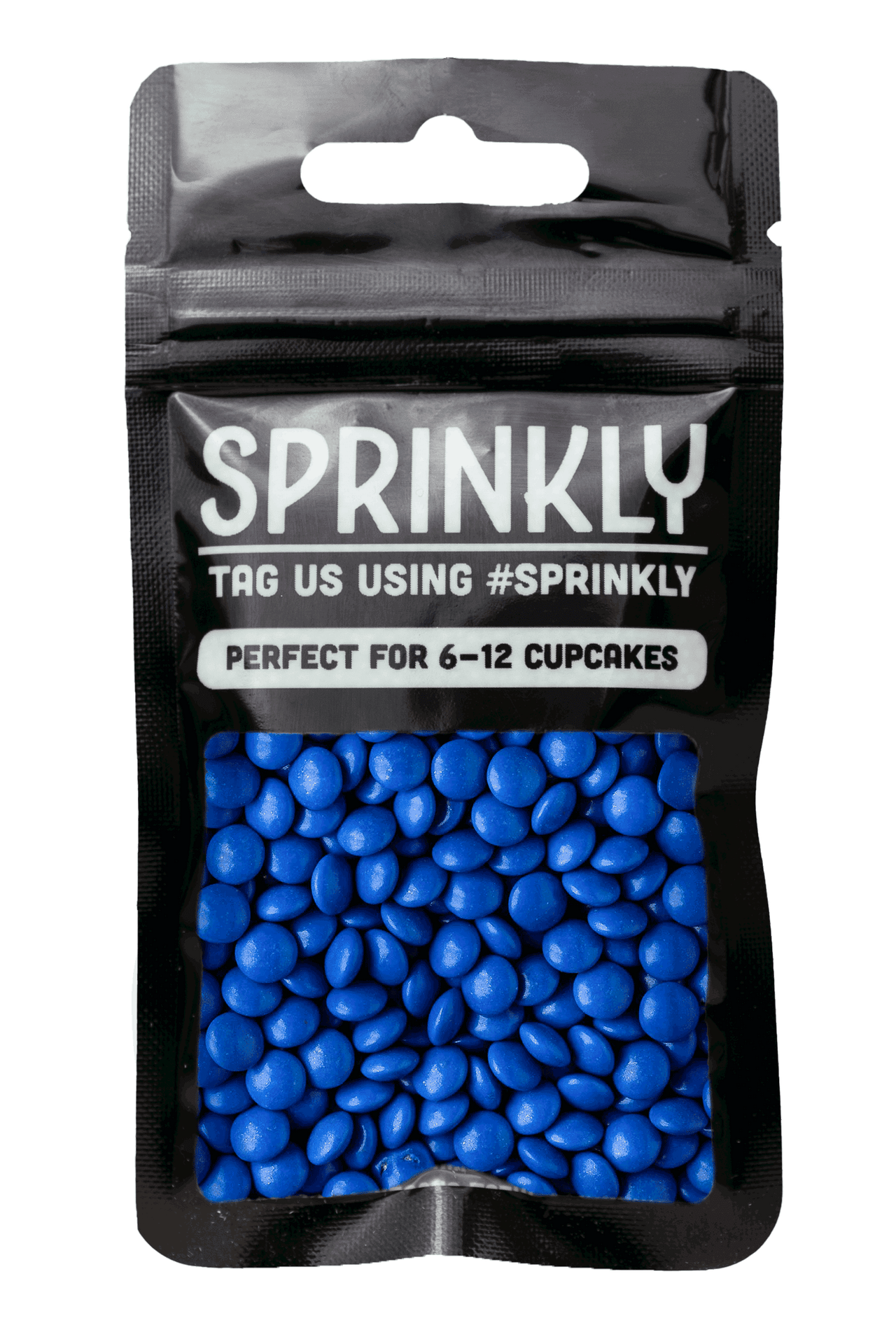 Mini Chocolate Beans - Royal Blue Sprinkles Sprinkly 30g Sample Packet 