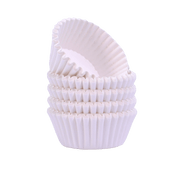 Mini Cupcake Cases - White - 100 Pack Cupcake Cases PME 