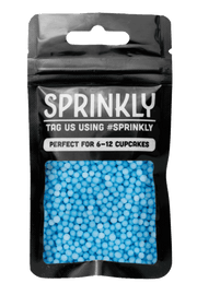 Organic Pearls - Blue Sprinkles SPRINKLY 30g Sample Packet