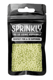 Organic Pearls - Green Sprinkles SPRINKLY 30g Sample Packet