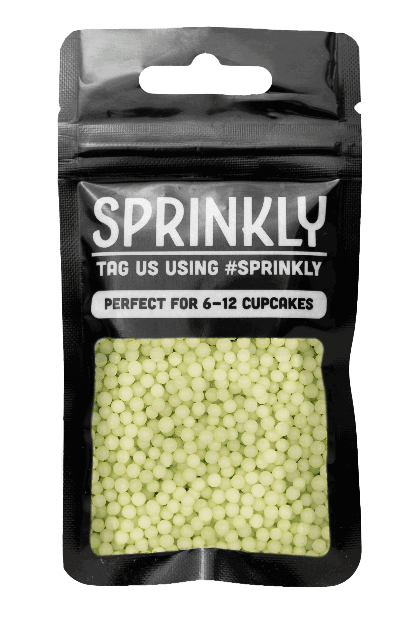 Organic Pearls - Green Sprinkles SPRINKLY 30g Sample Packet
