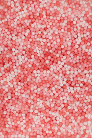 Organic Pearls - Pink, Red & White Sprinkles SPRINKLY 