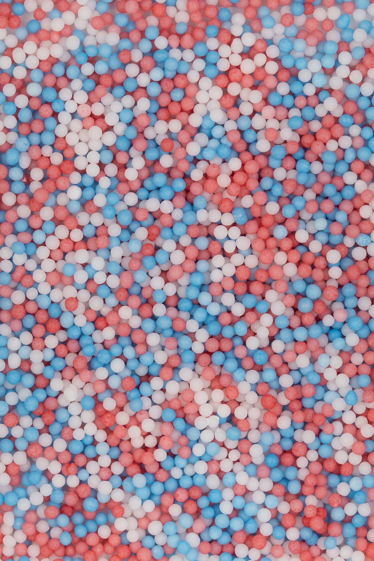 Organic Pearls - Red, White & Blue Sprinkles SPRINKLY 