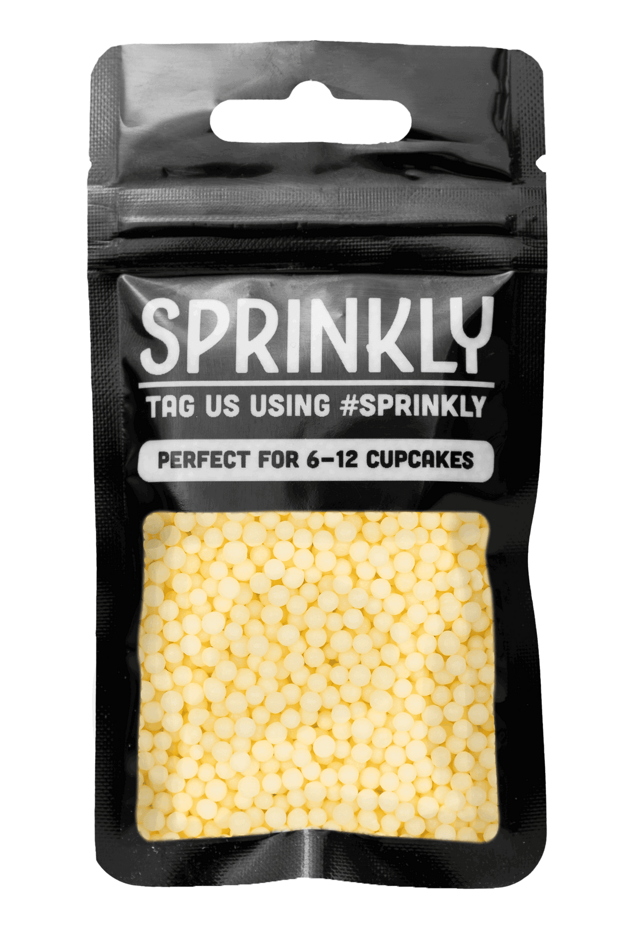Organic Pearls - Yellow Sprinkles SPRINKLY 30g Sample Packet