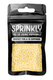 Organic Pearls - Yellow Sprinkles SPRINKLY 30g Sample Packet