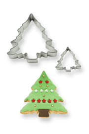 PME Christmas Tree Cookie & Cake Cutter - Set of 2 Cutter PME