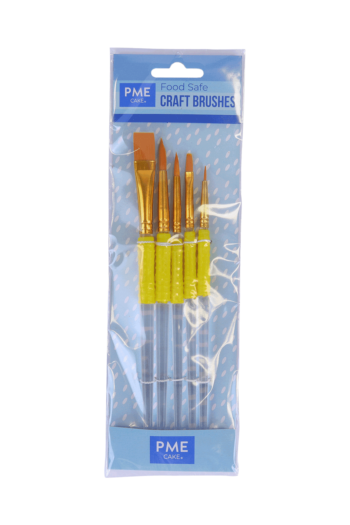 PME - Craft Brushes - Set of 5 Brushes PME