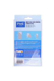 PME - Mini Steel Flexible Side Scrapers - Set of 3 Scraper PME 