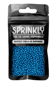 Shimmer Pearls - Blue Sprinkles SPRINKLY 30g Sample Packet