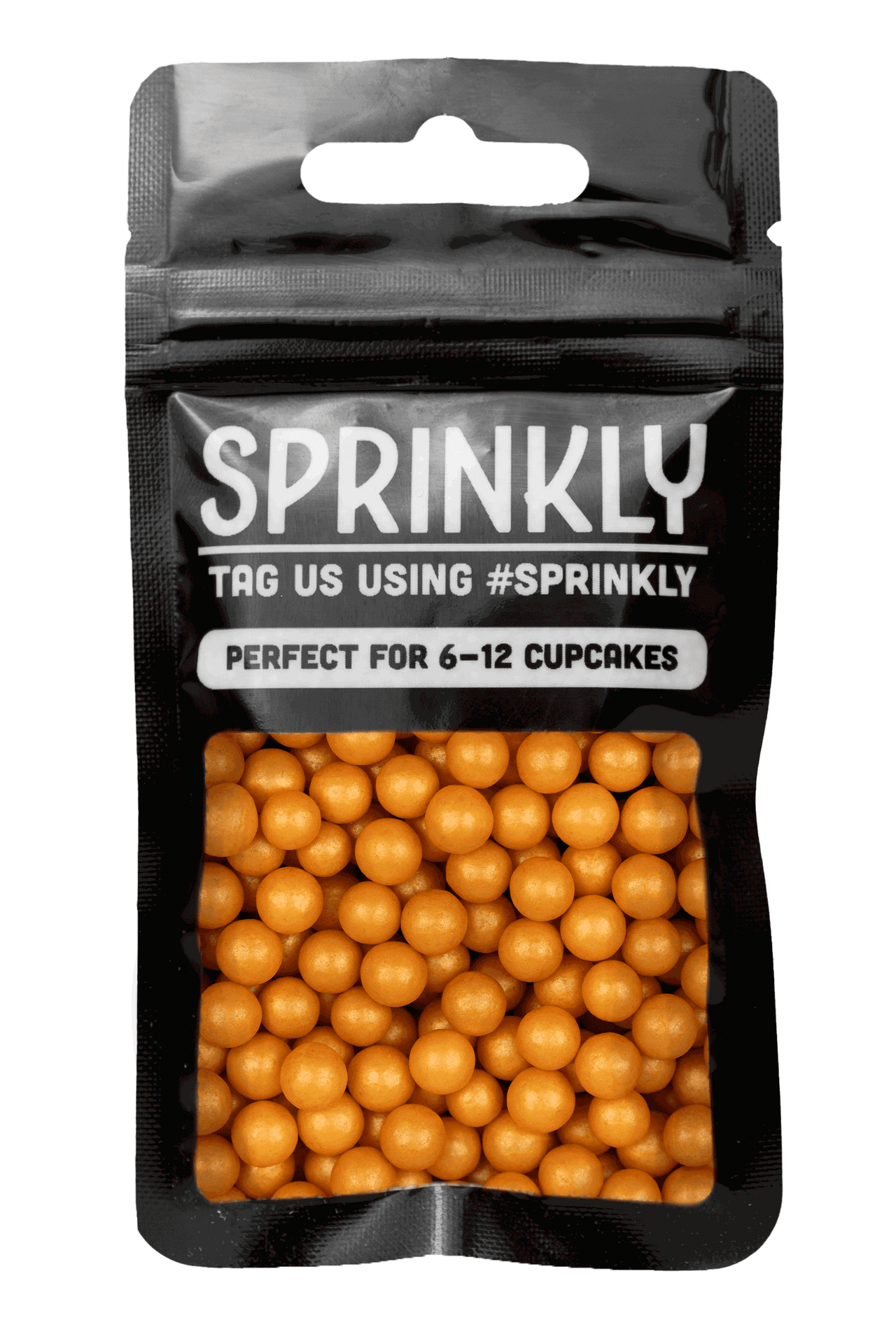 Shimmer Pearls - Gold - 5-7mm Sprinkles SPRINKLY 30g Sample Packet