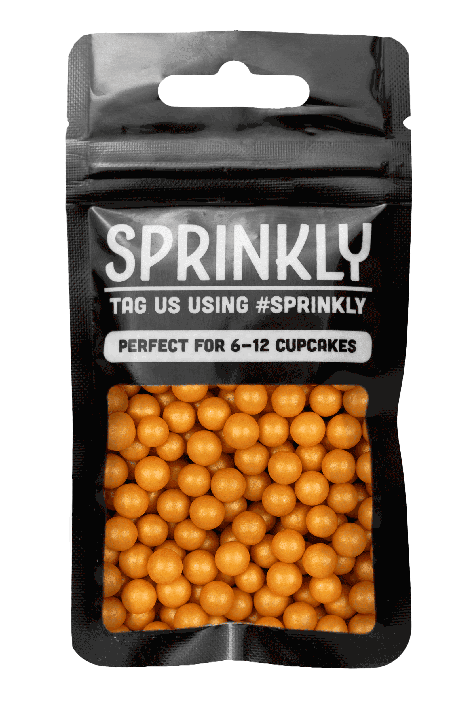 Shimmer Pearls - Gold - 5-7mm Sprinkles SPRINKLY 30g Sample Packet