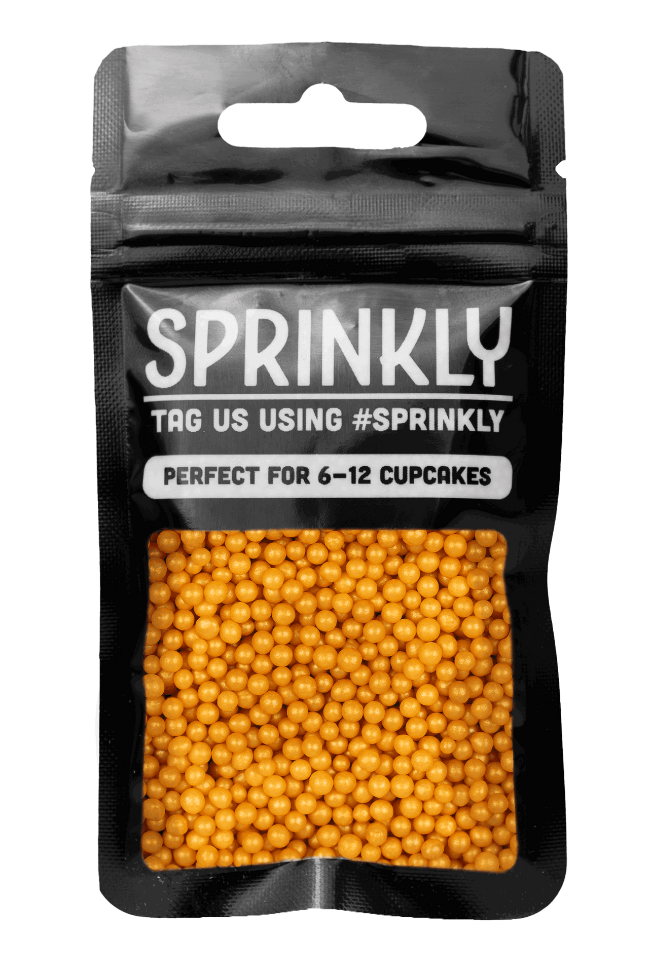 Shimmer Pearls - Light Gold Sprinkles SPRINKLY 30g Sample Packet