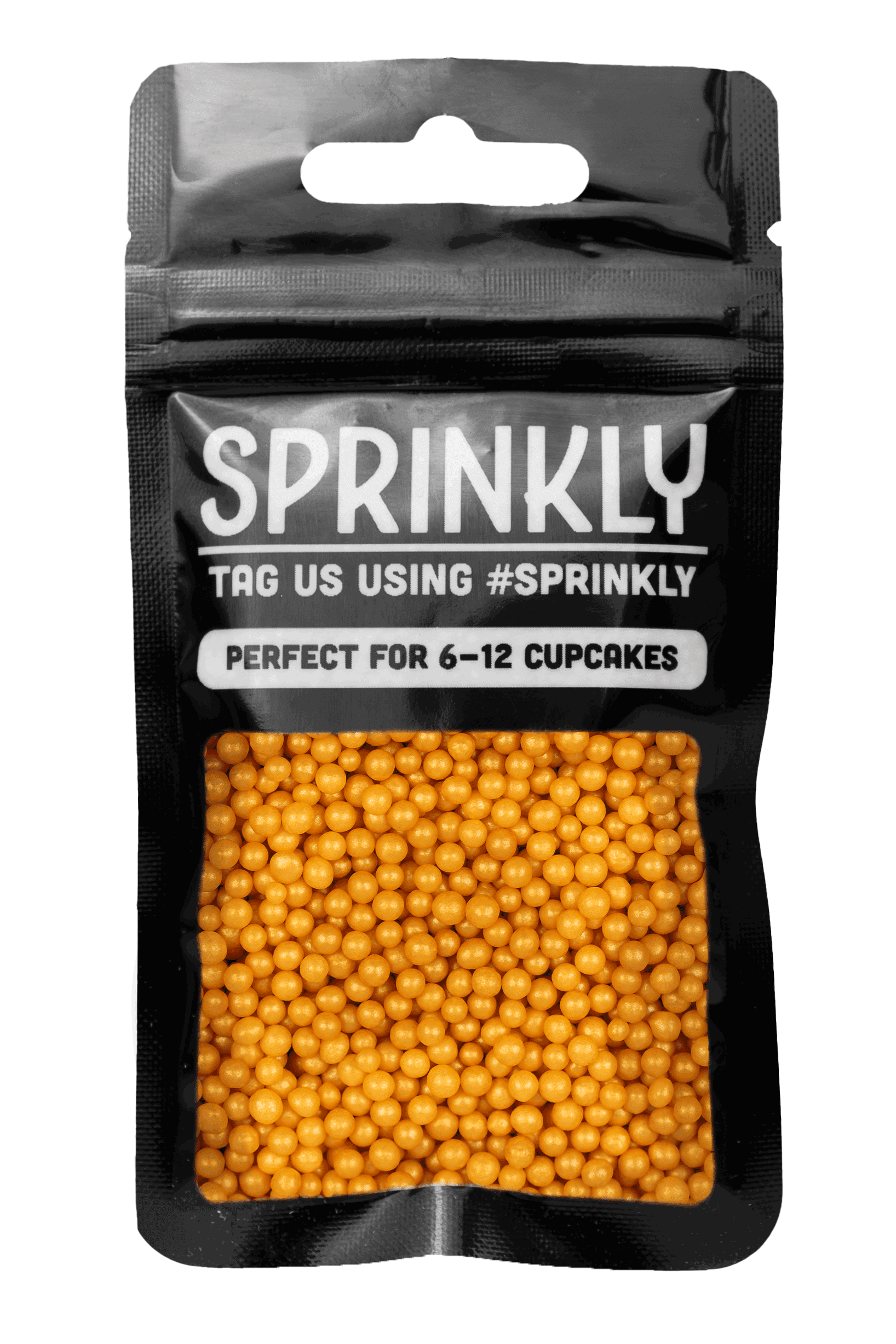 Shimmer Pearls - Light Gold Sprinkles SPRINKLY 30g Sample Packet
