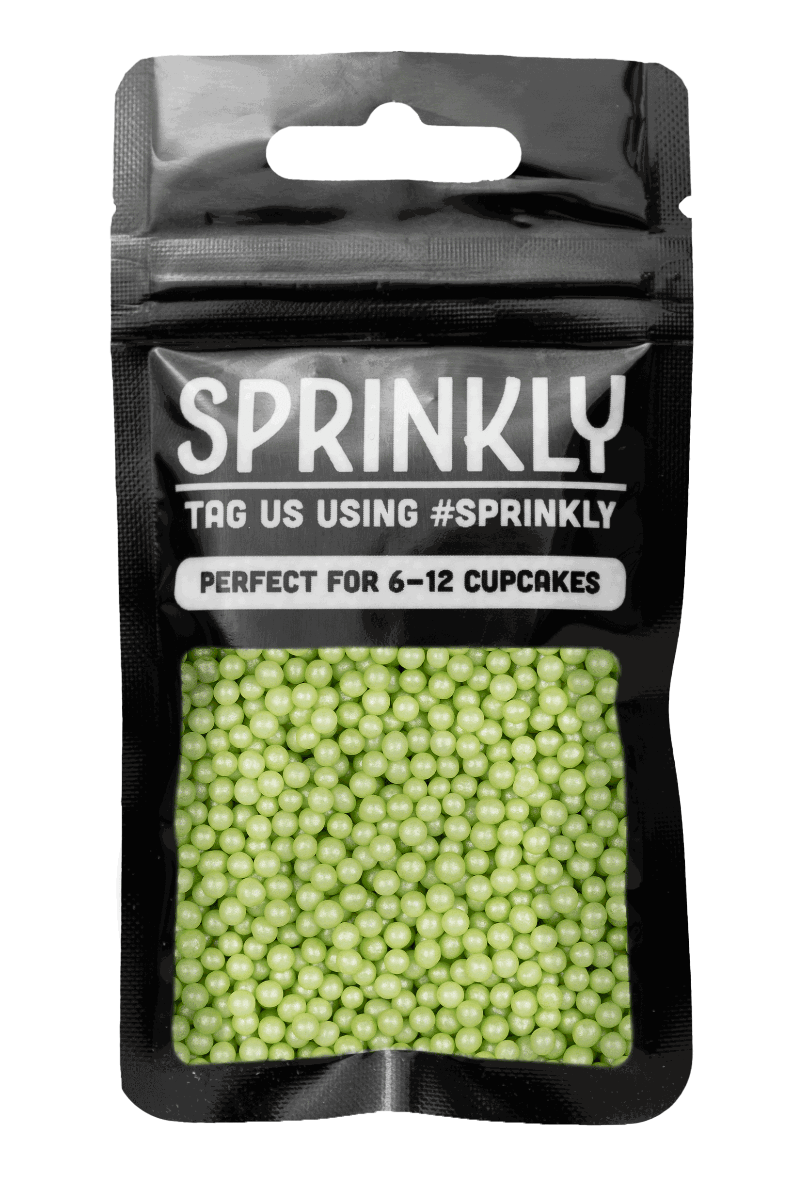 Shimmer Pearls - Pastel Green Sprinkles SPRINKLY