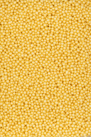 Shimmer Pearls - Pastel Yellow Sprinkles SPRINKLY