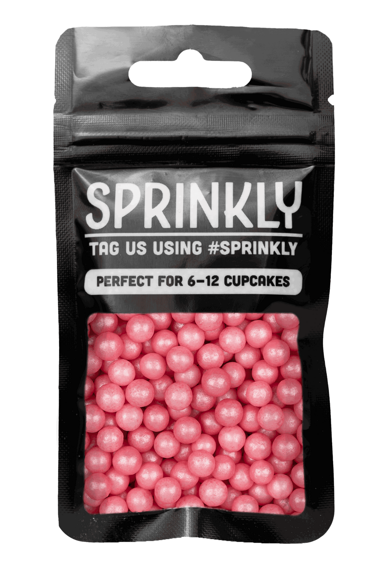 Shimmer Pearls - Pink - 5-7mm Sprinkles SPRINKLY 30g Sample Packet