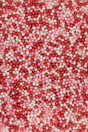 Shimmer Pearls - Pink, Red & White Sprinkles SPRINKLY 