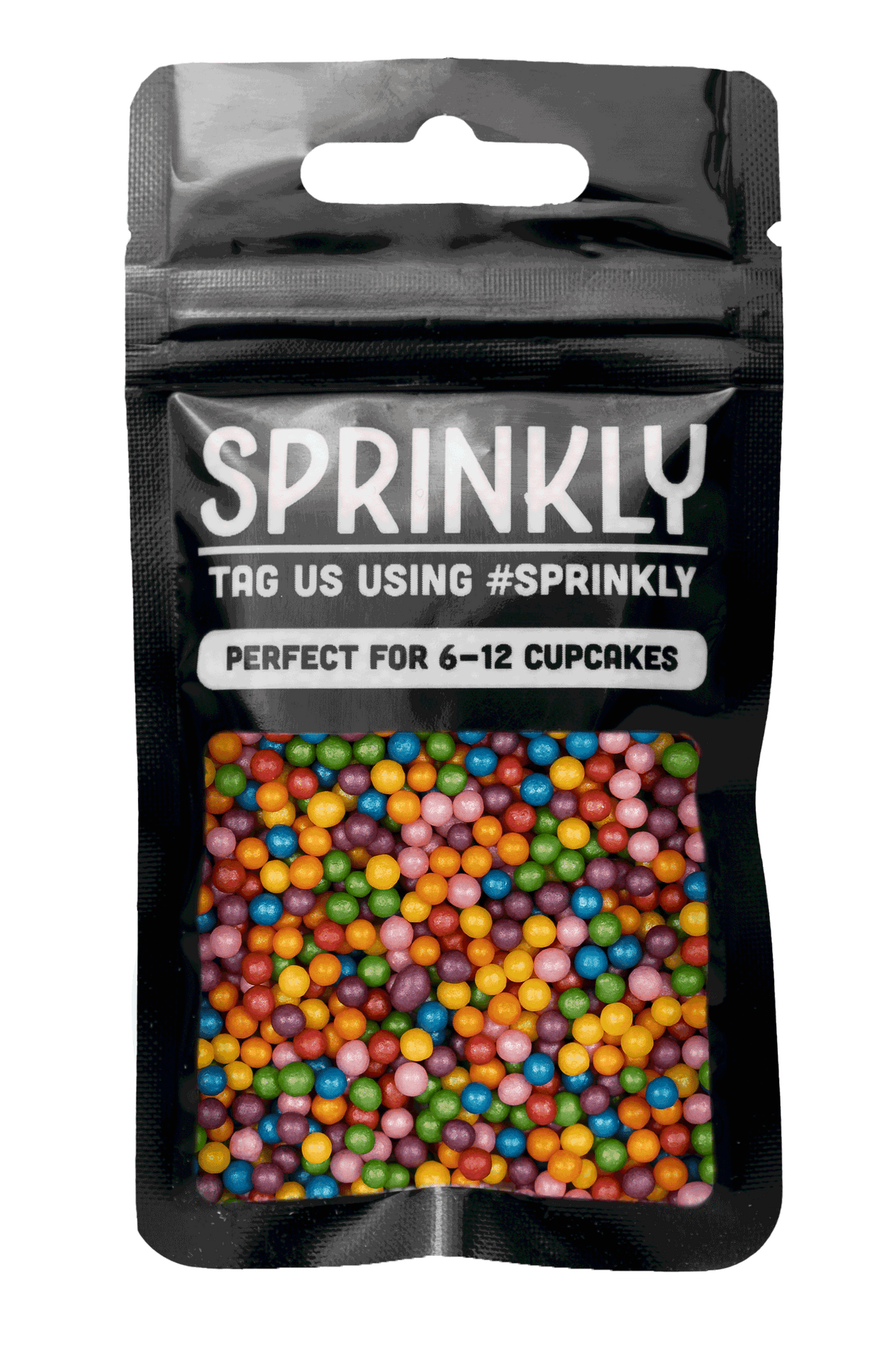 Shimmer Pearls - Rainbow Sprinkles SPRINKLY 30g Sample Packet 