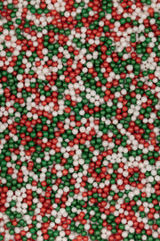 Shimmer Pearls - Red, White & Green Sprinkles SPRINKLY 