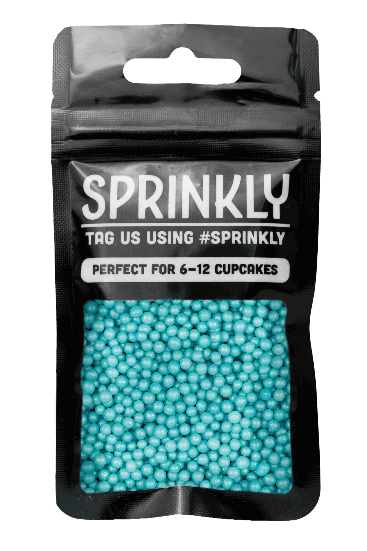 Shimmer Pearls - Turquoise Sprinkles SPRINKLY 30g Sample Packet 