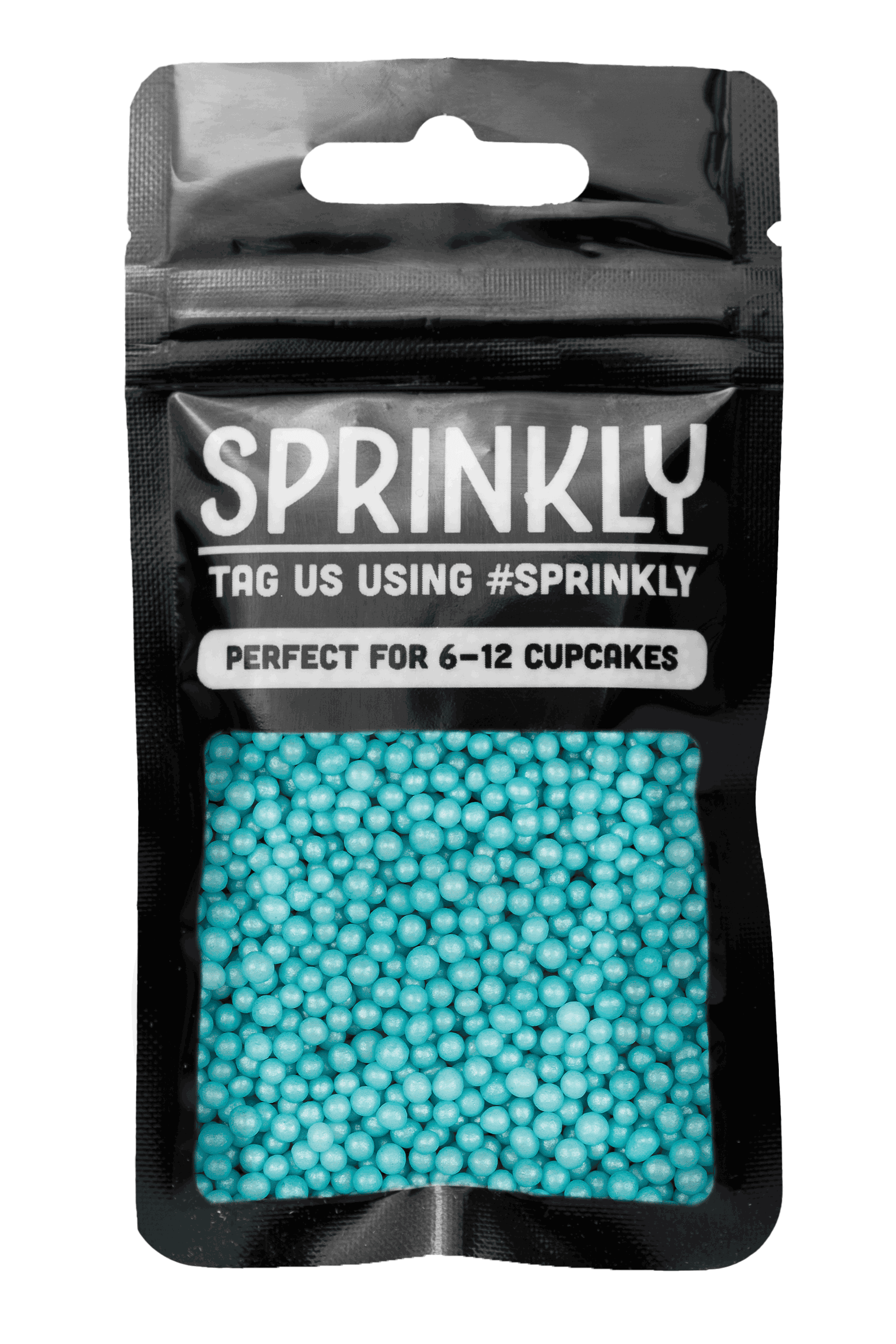 Shimmer Pearls - Turquoise Sprinkles SPRINKLY 30g Sample Packet