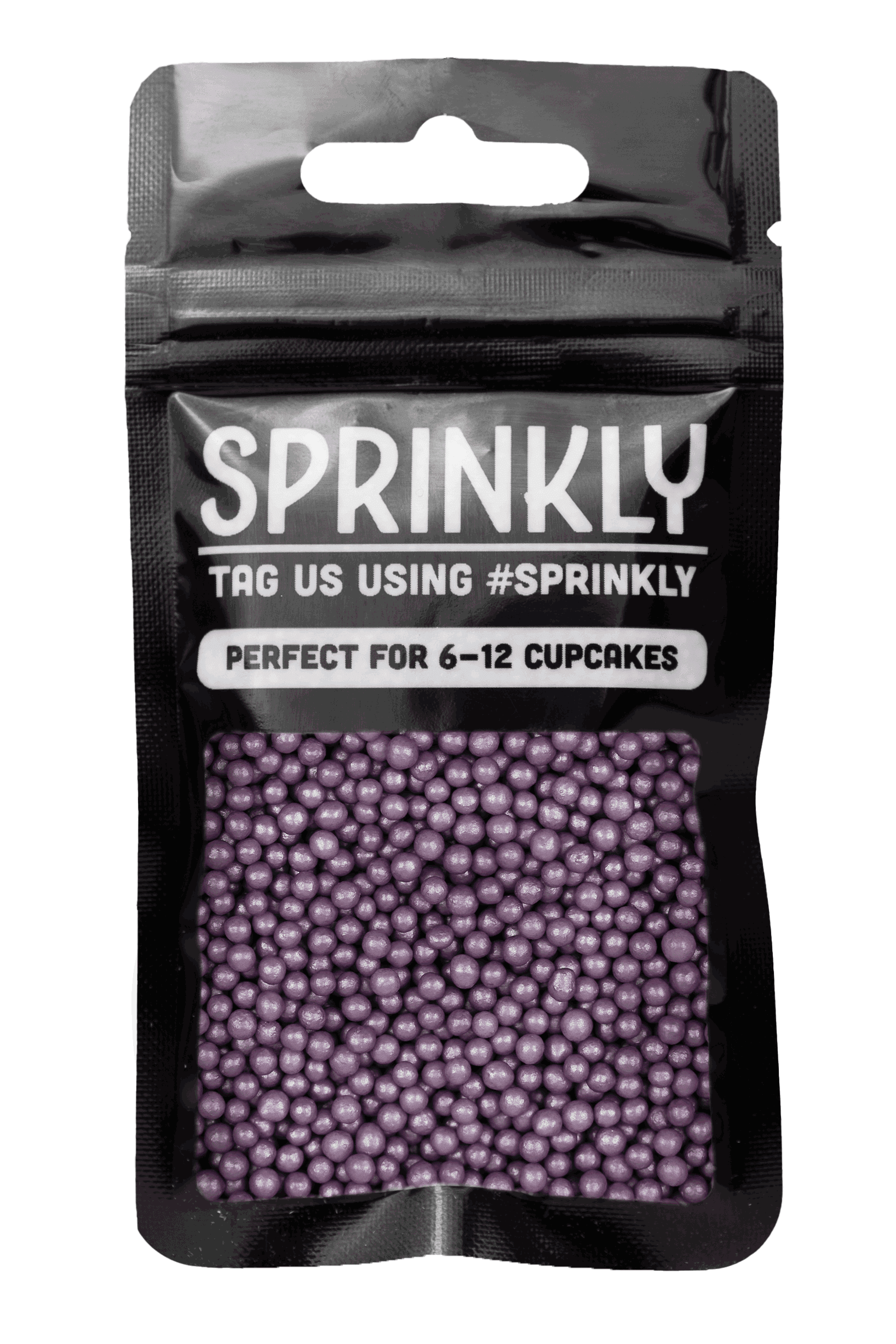 Shimmer Pearls - Violet Sprinkles SPRINKLY 30g Sample Packet
