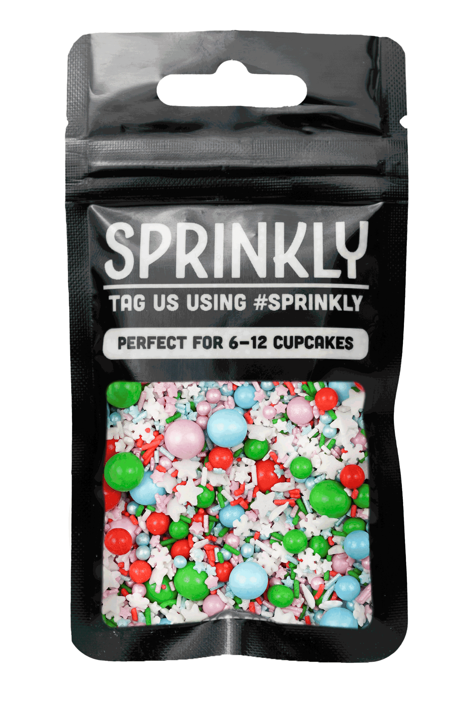 Sprinkle Blend - All The Jingle Ladies Sprinkles Sprinkly 30g Sample Packet 