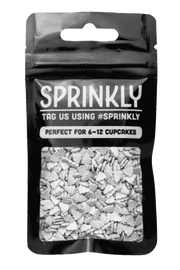 Sprinkle Shapes - Silver Christmas Tree 🎄 SPRINKLY 