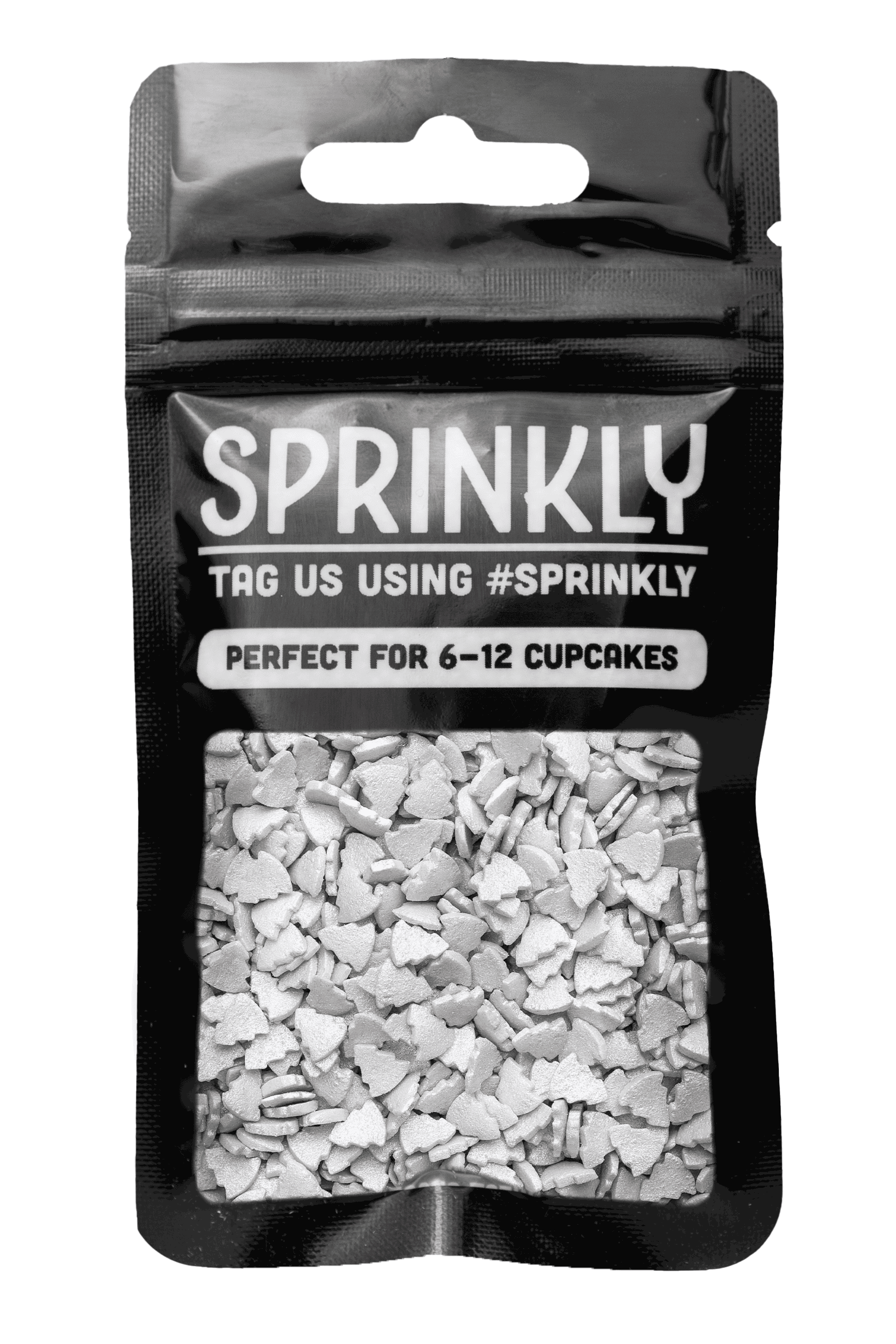 Sprinkle Shapes - Silver Christmas Tree 🎄 SPRINKLY 