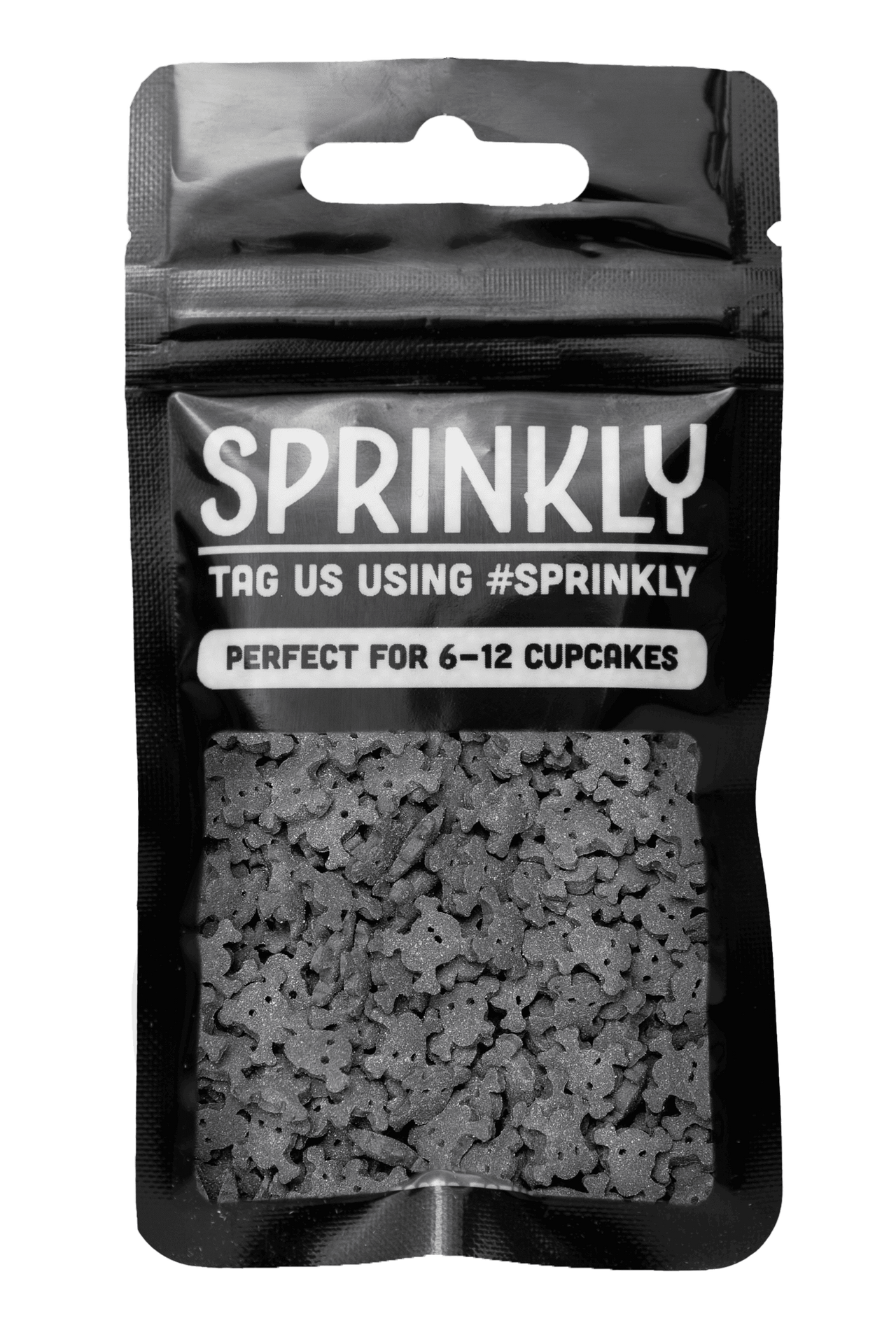 Sprinkle Shapes - Skulls (Black) Sprinkly 