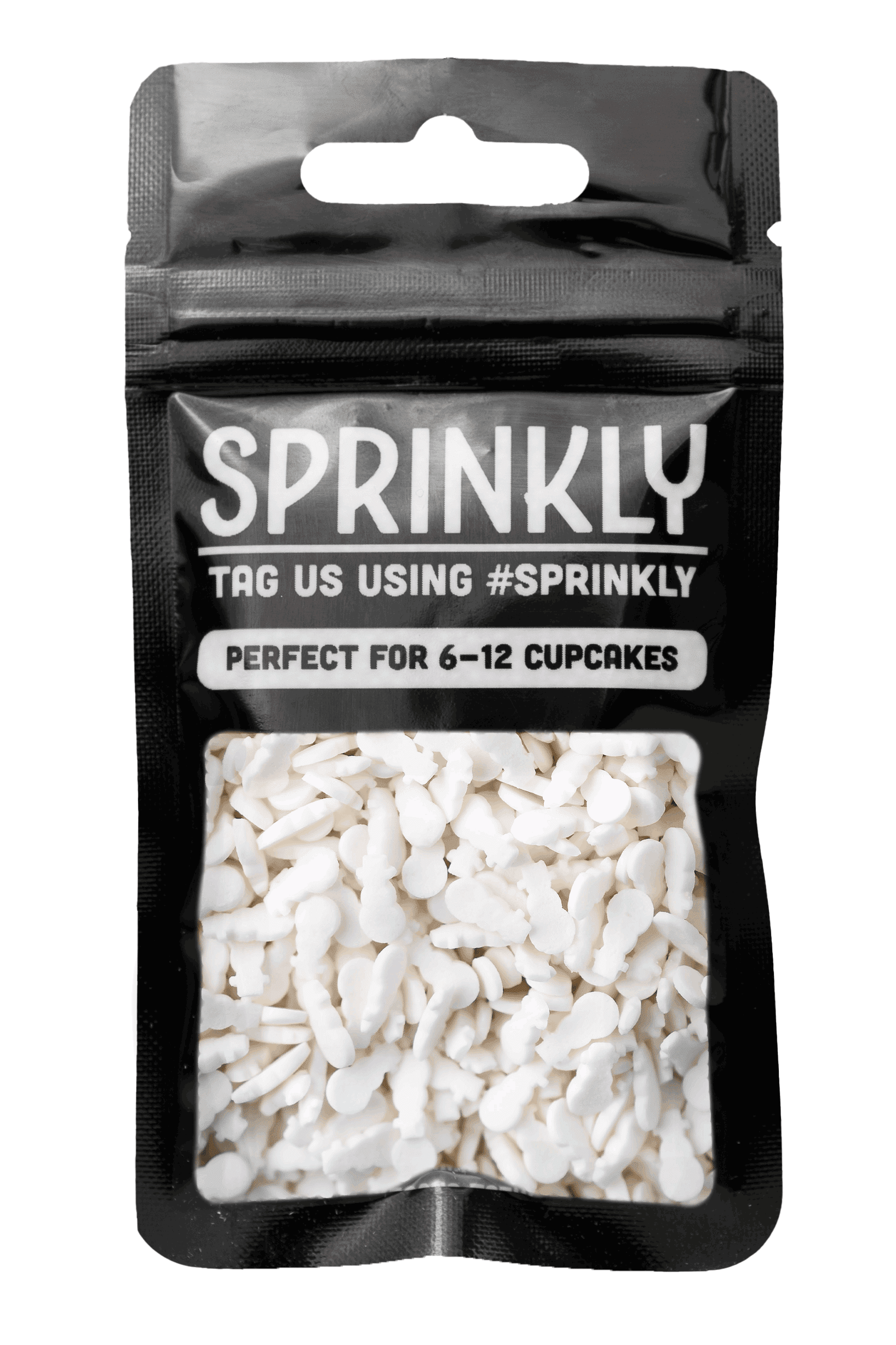 Sprinkle Shapes - Snowmen ⛄️ (White) Sprinkly 