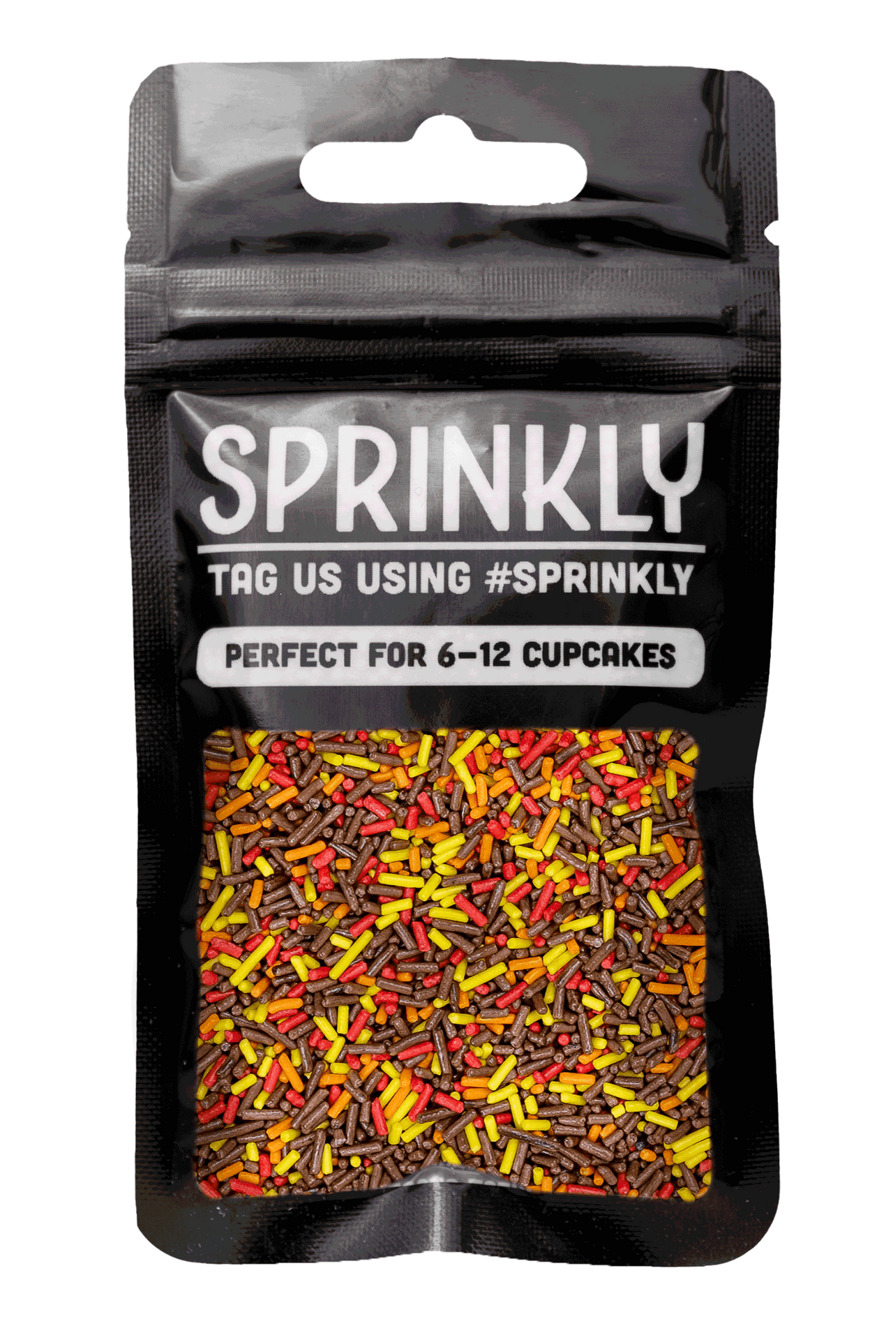 Sugar Strands - Autumn Mix Sprinkles Sprinkly 30g Sample Packet 