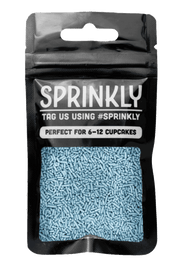Sugar Strands - Blue Sprinkles Sprinkly 30g Sample Packet 