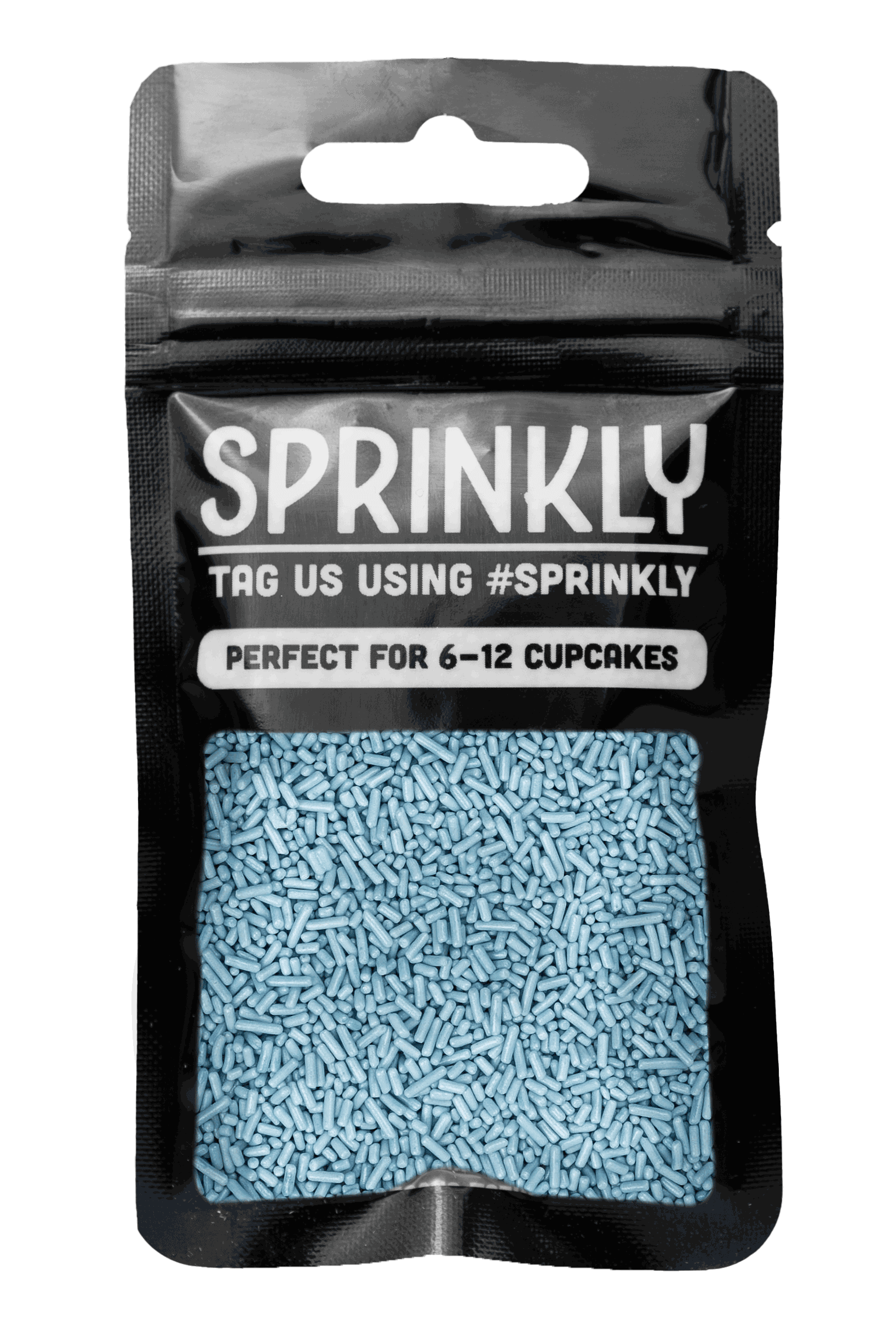 Sugar Strands - Blue Sprinkles Sprinkly 30g Sample Packet 