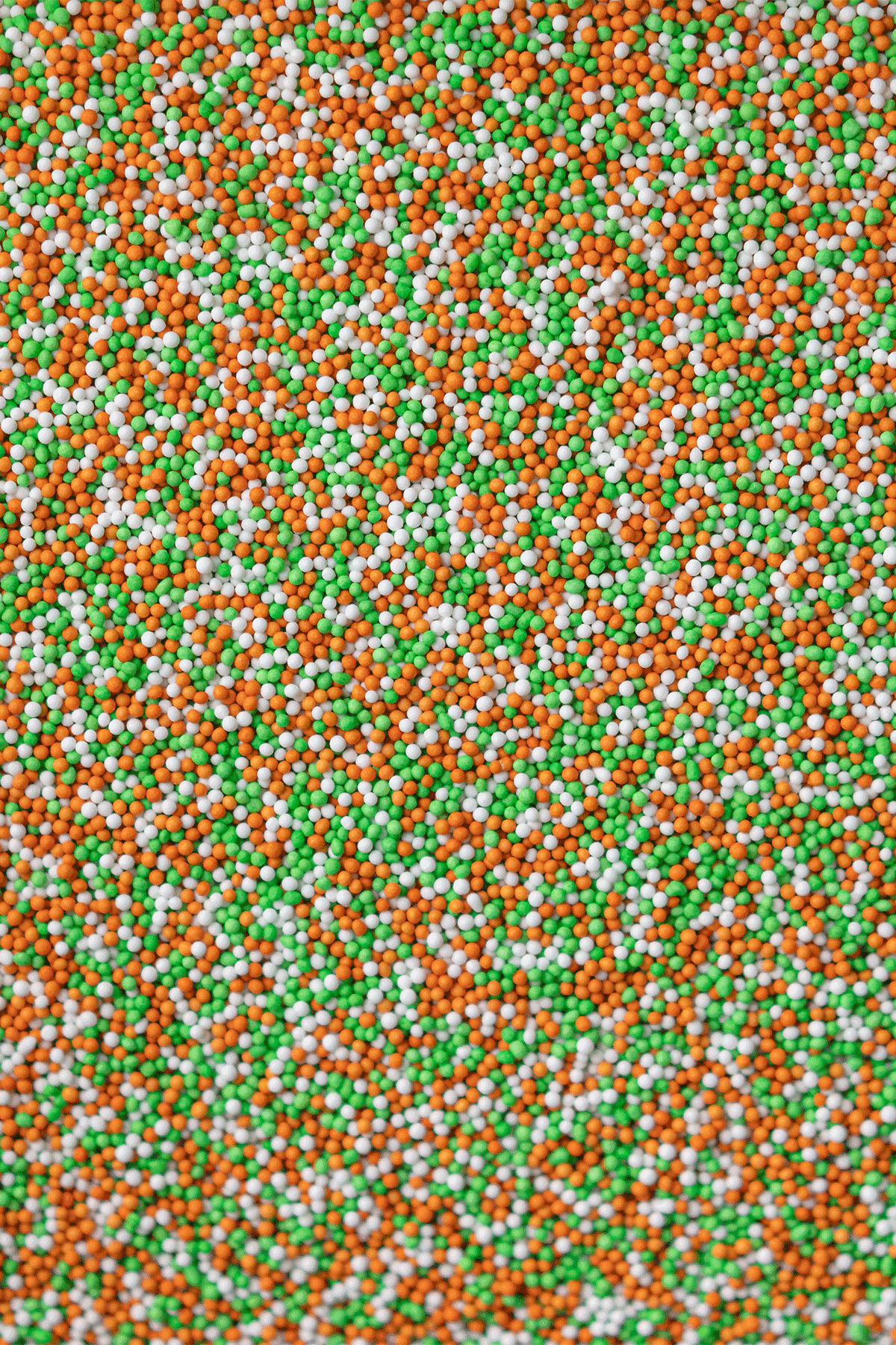 100's & 1000's - Orange, Green & White (St Patricks Day/Irish ☘️ ) Sprinkles SPRINKLY