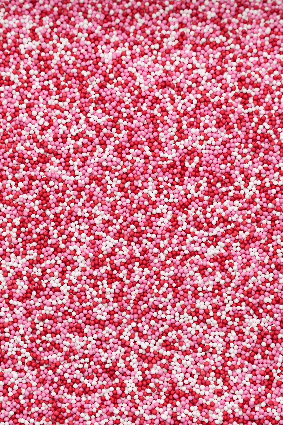 100's & 1000's - Pink, White & Red (Valentines Mix) Sprinkles SPRINKLY