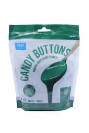 Candy Buttons - Dark Green (284g/10 oz) PME