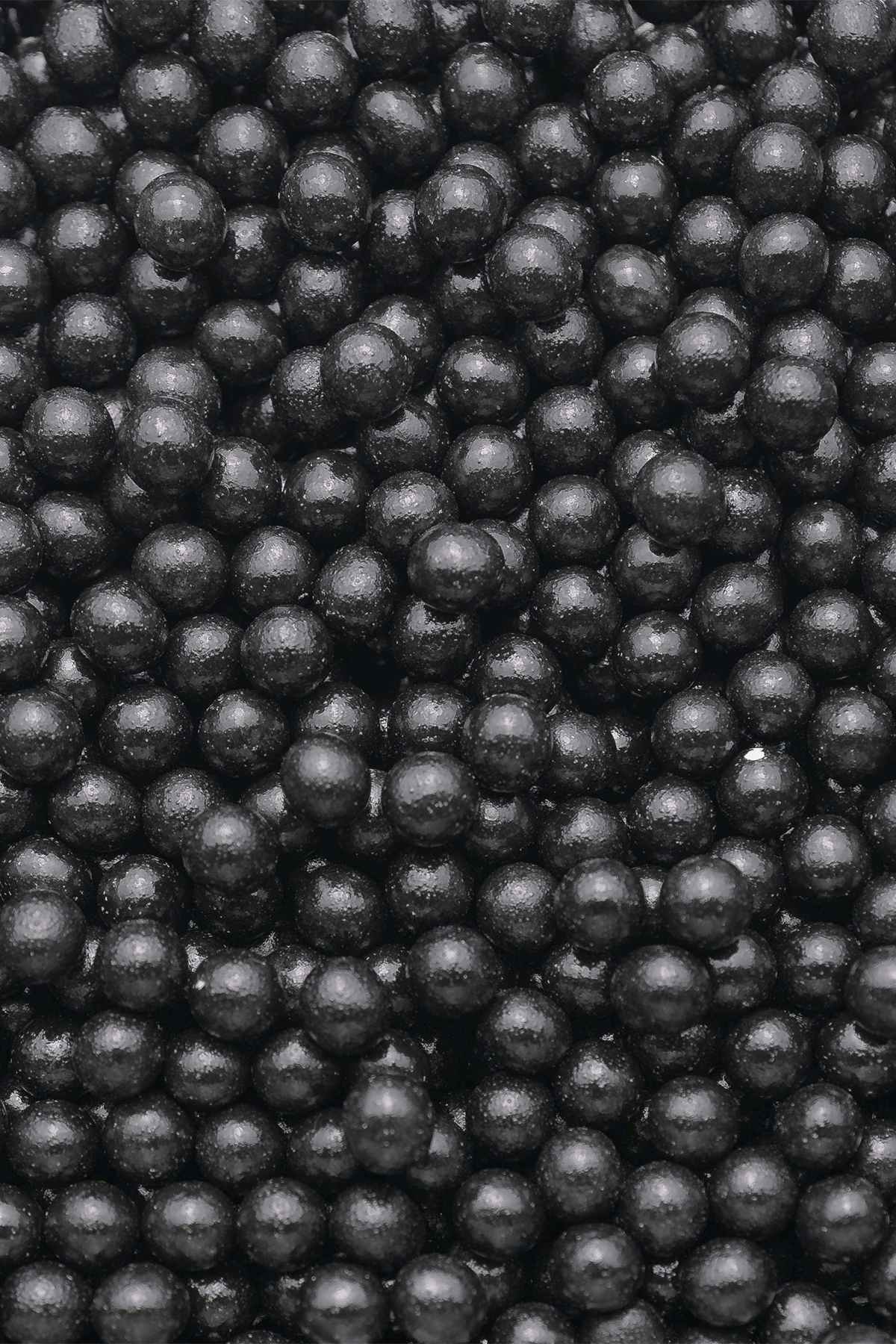 Chocolate Balls - Black - (Large/10mm) Sprinkles SPRINKLY